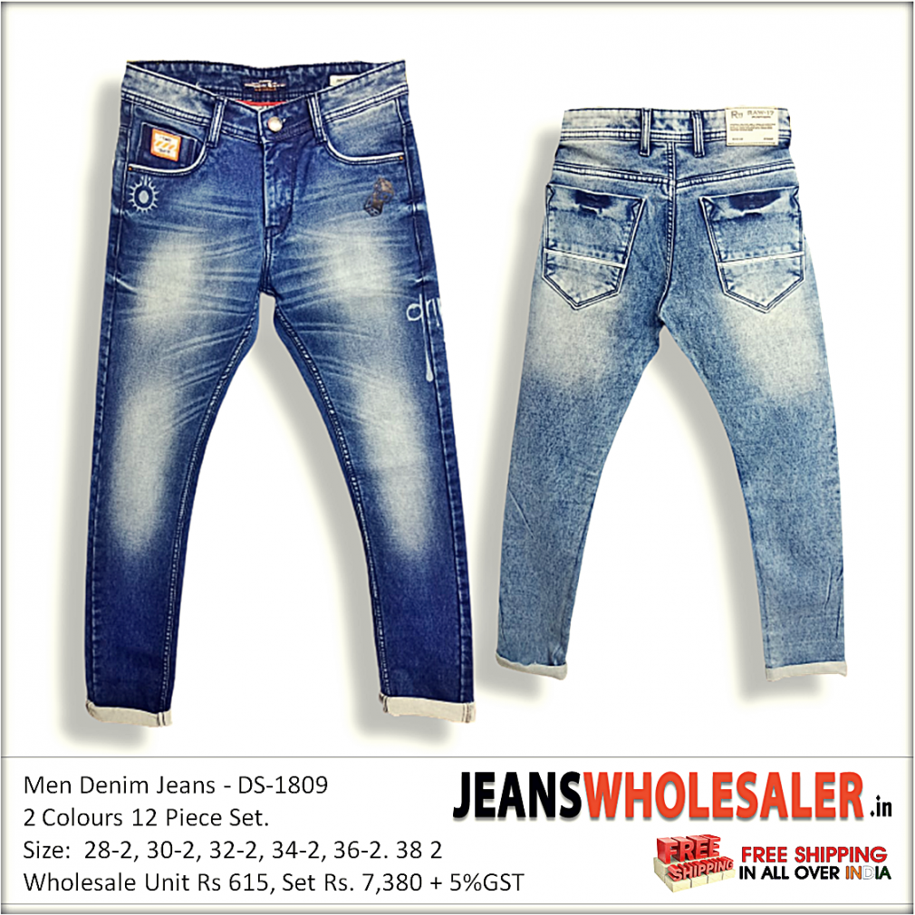 24 Wholesale Mens Fashion Jeans - at - wholesalesockdeals.com