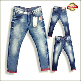 Men Regular Comfort Fit Jeans