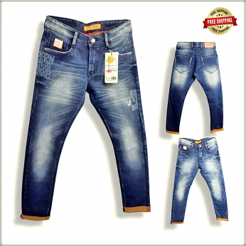 Wholesale Blue Denim Jeans For Men's DS1813