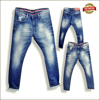 Blue Denim Jeans For Men's