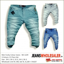 Funky Colour Men Jeans