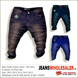 Gents Funky Jeans Pant Wholesale Rs.