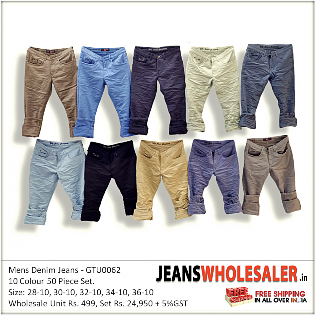 Men's Denim Jeans: Buy Stylish Stretchable and Regular Fit Cotton Jeans in  India