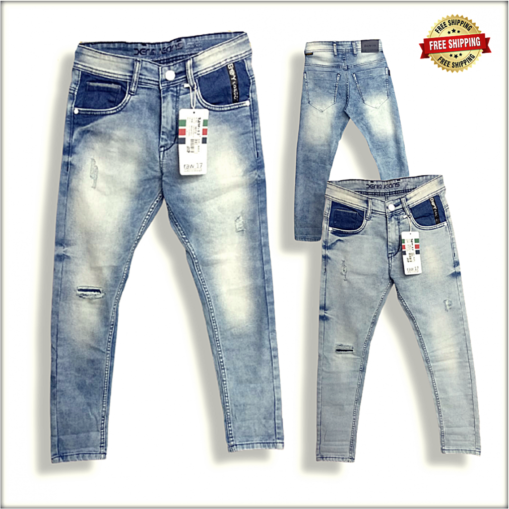 Buy RAW-17 Mens Ankle Tone jeans Jeans Wholesale Price in india.