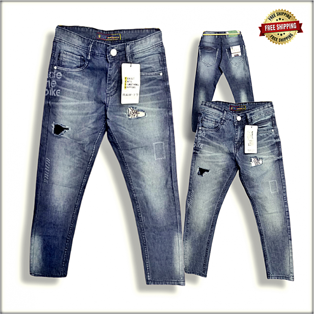 Buy regular men denim plus size jeans cheap wholesale price 345