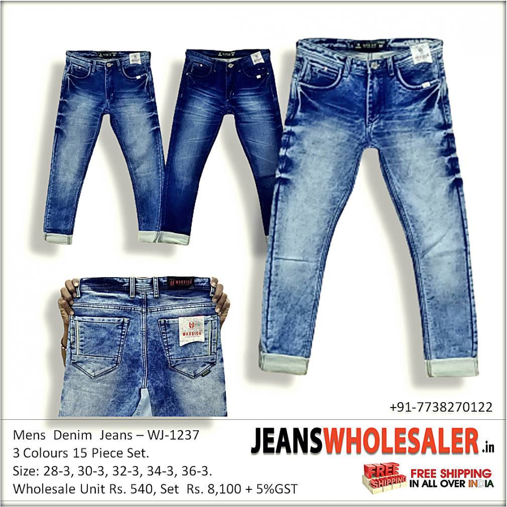 Men Warrior Jeans - Buy Jeans for Men in India at best Wholesale prices