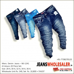 Men Warrior Wholesale Funky Colour Men Jeans best Wholesale price in India