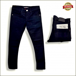 Buy RAW-17 Mens Black Narrow Fit Jeans Wholesale Price in india.