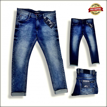Buy RAW-17 Mens Blue Jeans Regular Fit Wholesale Price in india.