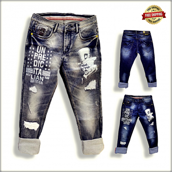buy printed jeans