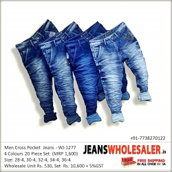 Men's Cross Pocket Jeans