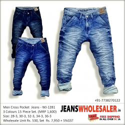 Mens Denim Jeans Pant