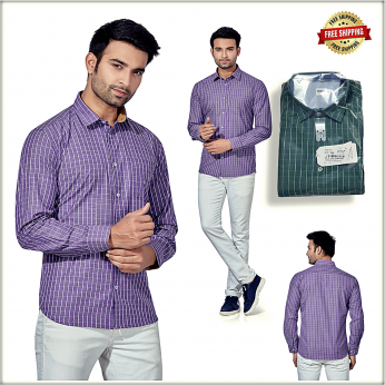 Men's Small Check Shirt