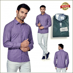 Men's Small Check Shirt