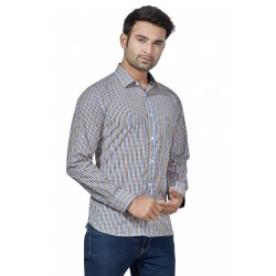 Men Check Lining Shirt 