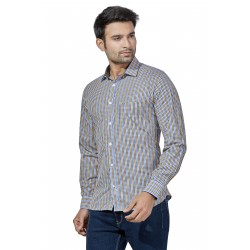 Men Check Lining Shirt 