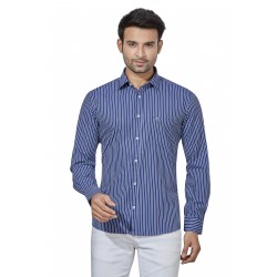 Men's White Lining Casual Shirt