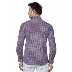 Men's White Lining Casual Shirt