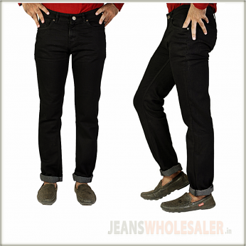 Denim Vistara - Men Cotton Black jeans DV-0788