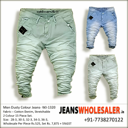 Men's Funky Colour Denim jeans