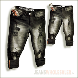 Men Regular Damage Jeans GTU0104
