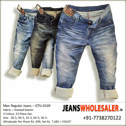 Men Regular Denim Jeans
