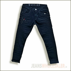 Men's Regular Black Jeans WJ1334