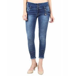 Women High-Rise Slim Fit Jeans BD3672