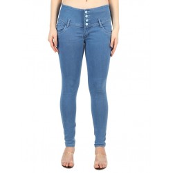 Women Slim Fit High-Rise Clean Look Jeans