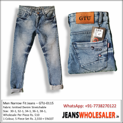 Men's Denim Jeans Wholesale Rs. GTU0115