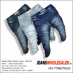 Funky Colour Mens Warrior  Jeans