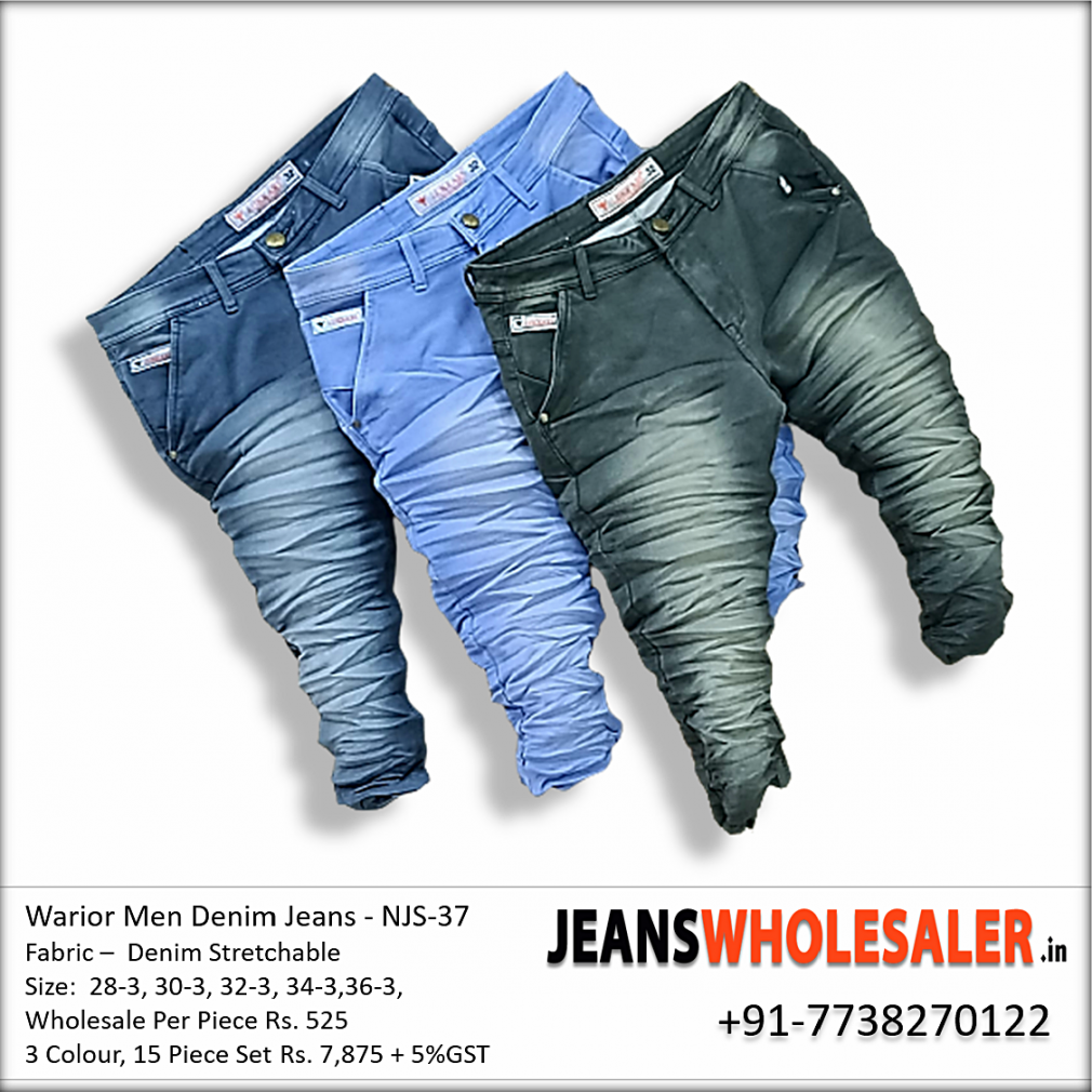 Buy Men's Jeanss Online from Manufacturers and wholesale shops near me in  East Delhi | Anar B2B Business App