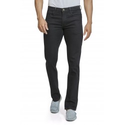 Denim Vistara Men Black Slim Fit Stretchable Jeans