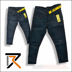 Mens Ankle Damage jeans