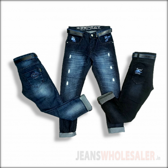Wholesale Boy Blue Damage Jeans LKB1006