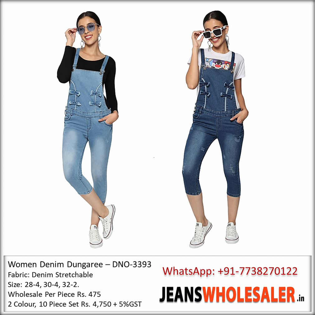 Buy BUY NEW TREND Women Denim Dungarees - Dungarees for Women 21078122 |  Myntra