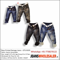 Damage  Jeans For Boys