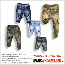 Boys Repeat Damage Jeans