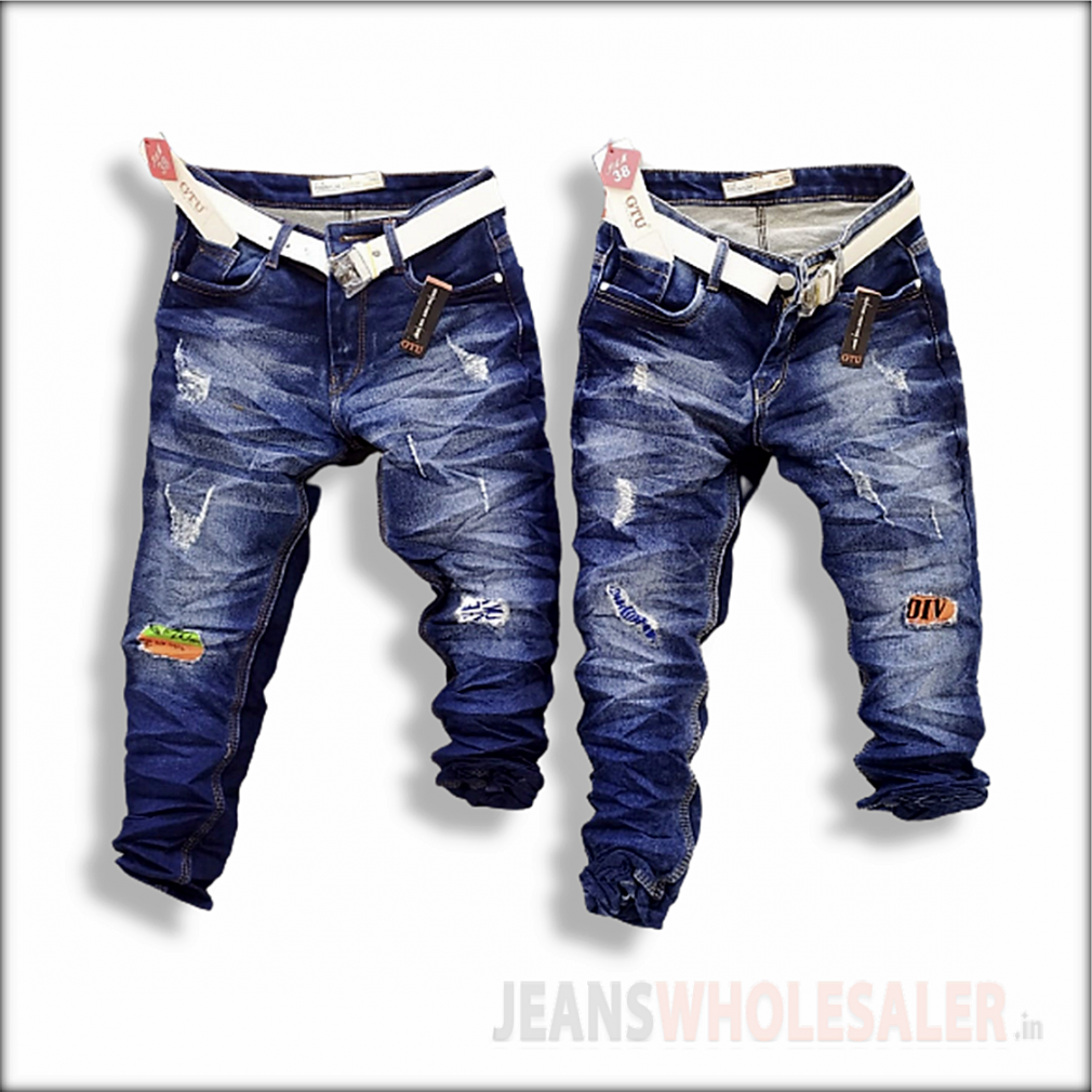 Buy Ripped Drawstring Jeans for Boys – Mumkins