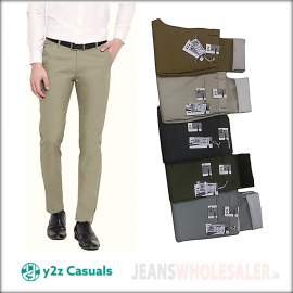 Formal Cotton Trousers For Men