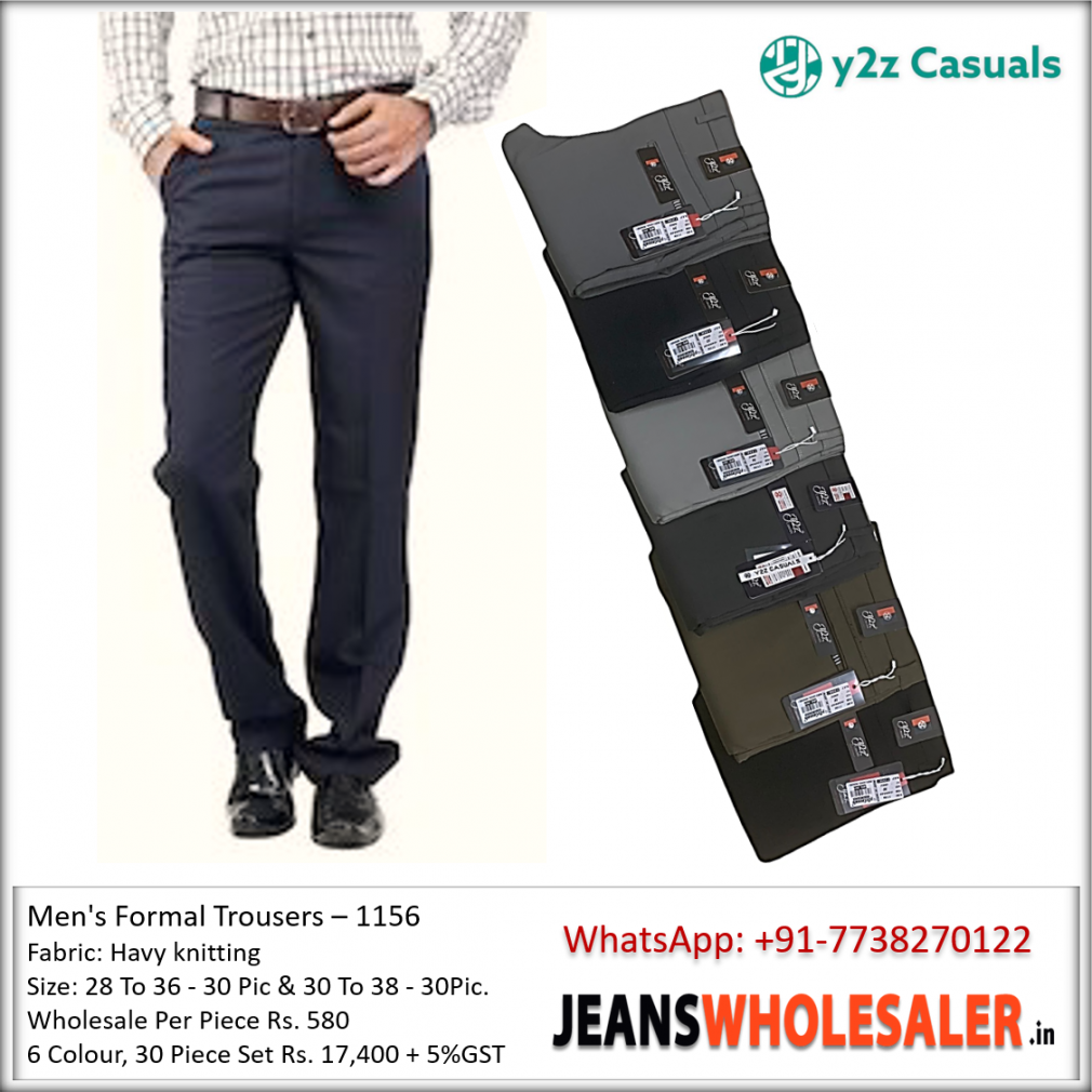 All Seasons Lycra Formal Trouser For Men  Po and Panda