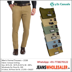 B2b Mens Cotton Trousers