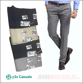 Men Formal Cotton Trousers