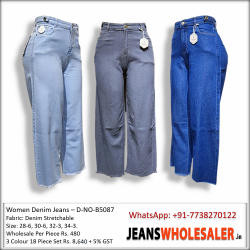 Women Wide leg Bootcut Jeans