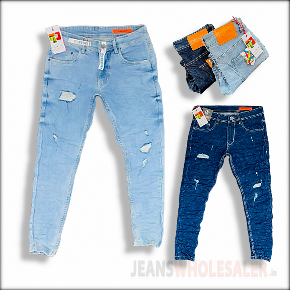Fashionable Slight Damage Jeans – iShoppingDeal