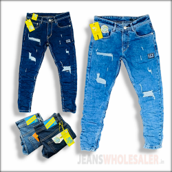 Men Damage Skinny Fit Jeans