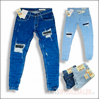 Men Damage Skinny Fit Jeans