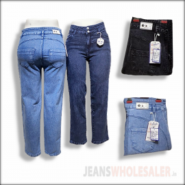 Women Two Button Jeans
