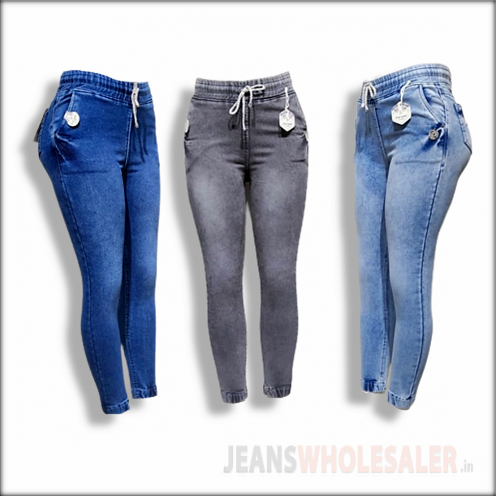 Buy DVG Wholesale B2B Women Skin Fit Three Button designer Jeans