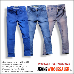 Men Regular Denim Jeans 